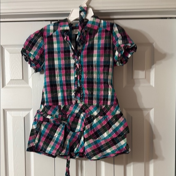 One Step Ahead Other - One Step Ahead Pink and Blue Button Down Shirt